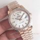 Swiss 2836 Rolex DayDate II Rose Gold Silver Replica Watch - New Upgrade (2)_th.jpg